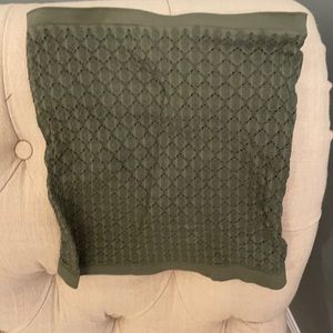 NWOT army green Free People Tube Top